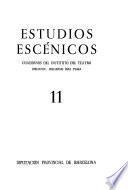 Estudios Escénicos, Cuadernos del Instituto del Teatro