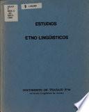 Estudios etno-lingüísticos