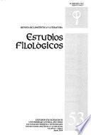 Estudios filológicos
