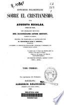 Estudios filosóficos sobre el cristianismo ..., 1