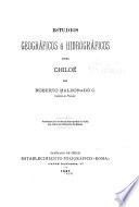 Estudios geográficos é hidrográficos sobre Chiloé