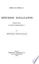 Estudios ignacianos: Estudios espirituales