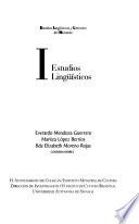 Estudios lingüísticos y literarios del Noroeste