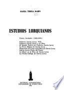 Estudios lorquianos