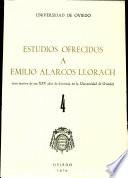 Estudios ofrecidos a Emilio Alarcos Llorach