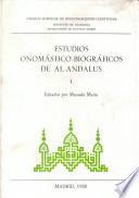 Estudios onomástico-biográficos de Al-Andalus