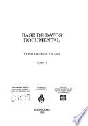Estudios para el diseño de políticas públicas