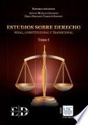 Estudios sobre derecho penal, constitucional y transicional, Tomo I