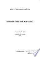 Estudios sobre Don Juan Valera