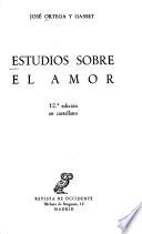 Estudios sobre el amor