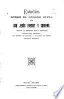 Estudios sobre el código civil