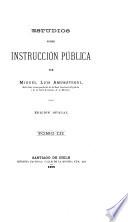 Estudios sobre instrucción pública