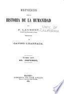 Estudios sobre la historia de la humanidad