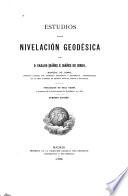 Estudios sobre nivelación geodésica