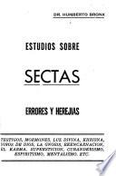 Estudios sobre sectas, errores y herejías