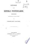 Estudios sobre sistemas penitenciarios