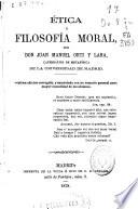 Etica ó Filosofía moral