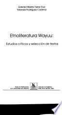 Etnoliteratura wayuu