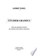 Étudier Gramsci