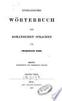 Etymologisches Wörterbuch der romanischen Sprachen