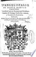 Euangelistario de Marco Marulo Spalatense