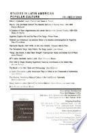 European Review of Latin American and Caribbean Studies