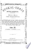 Euskel-erria, fundador y director J. Manterola