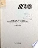 Evaluación de la acción del IICA en Panamá. Informe