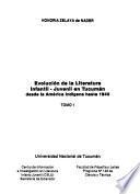 Evolución de la literatura infantil-juvenil en Tucumán