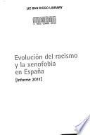 Evolución del racismo y de la xenofobia en España