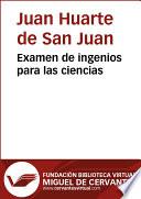 Examen de ingenios para las ciencias