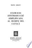 Exercicis d'introducció simplificada al domini del català