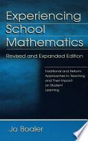 Libro Experiencing School Mathematics