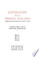 Exposición de la poesía chilena