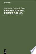 Exposicion del primer salmo