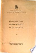 Exposición sobre pinturas rupestres de la Argentina
