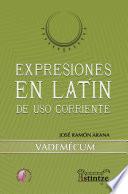 Expresiones en latín de uso corriente