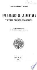 Extasis de la montana y otros poemas escogidos