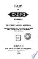 Fábulas de Esopo filósofo moral y de otros famosos autores