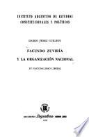 Facundo Zuviría y la organización nacional