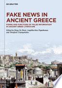 Fake News in Ancient Greece