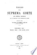 Fallos de la Corte suprema de justicia de la nación