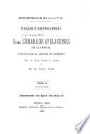Fallos y disposiciones de la exma. Cámara de Apelaciones de la Capital