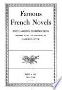 Famous French Novels