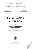 Fauna marina antártica