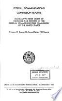 Federal Communications Commission Reports
