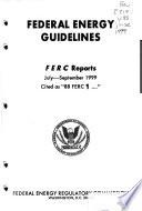 Federal Energy Regulatory Commission Reports