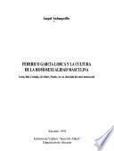 Federico García Lorca y la cultura de la homosexualidad masculina