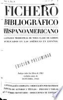 Fichero bibliográfico hispanoamericano