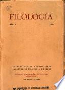 Filología